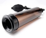 Pipedream Pump Worx Euro Pump czarna – system próżniowy 23,5 cm z zaworem i strukturą antypoślizgową