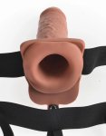 Fetish Fantasy Series Model Strap-On z wibracją 21cm regulowany – pilot bezprzewodowy USB