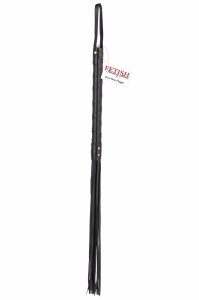 Fetish Fantasy Series Pejcz czarny 63,5 cm lekki z imitacją skóry i ergonomicznym uchwytem