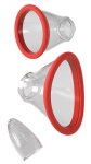 Fantasy For Her 3w1 wibrujący model z funkcją ssącą fioletowy z przyssawką i torbą