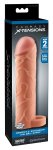 Fantasy X-Tensions model wydłużający 5,1 cm cielisty 19 cm TPE z anatomiczną strukturą