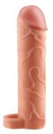 Fantasy X-Tensions system intymny wydłużający +2,5 cm cielisty 17,7 cm z pierścieniem