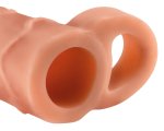 Fantasy X-Tensions system intymny wydłużający +2,5 cm cielisty 17,7 cm z pierścieniem