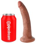 Pipedream King Cock 18 cm jasny model z przyssawką i teksturą anatomiczną