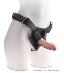 King Cock Plus model 6" Triple Density jasny TPE, przyssawka, anatomiczna tekstura 15 cm