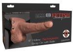 Pipedream Fetish Fantasy Strap-On z wibracjami, anatomiczny model 18 cm, regulowana uprząż
