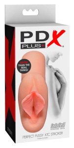 PDX Plus Intymna Maszyna Cielista Fanta Flesh z anatomiczną teksturą tunelu 14,2 cm