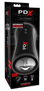 Pipedream PDX Elite Push System Ustny automatyczna maszyna intymna, 21 cm, TPR/ABS