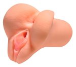PDX Plus Fanta Flesh model intymny dwukanałowy cielisty, anatomiczny system 16,5 cm