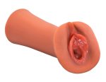 PDX Extreme Wet Pussies Juicy Snatch – Model ciemna skóra, system nawilżenia, 13,5 cm