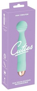 Cuties Mini Wibrator Zielony – Kompaktowy model z elastyczną głowką, 7 trybów, 17,2 cm