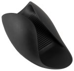 Rebel Intimate System czarny – urządzenie z 10 trybami wibracji, silikon, 13 cm