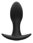 ANOS Mini Plug wibrujący z silikonu czarny, 20 trybów, wodoodporny, ładowanie USB