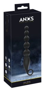 ANOS Wibrator Kulowy Silikonowy 22 cm Czarny, 7 trybów, wodoodporny, ładowanie USB