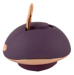 Belou Rotating Vulva Massager Fioletowy – stymulator z 2 silnikami, rotacja, 10 trybów