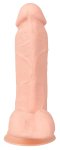 Nature Skin Model RC 20,8 cm – anatomiczny wibrator z pilotem, elastyczny, przyssawka, USB