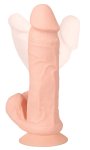 Nature Skin Model RC 20,8 cm – anatomiczny wibrator z pilotem, elastyczny, przyssawka, USB