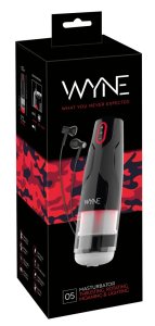 WYNE Model 05 – automatyczna maszyna intymna, dźwięk, LED, 10 trybów, wyjmowany rękaw, 28,8 cm