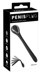 Penisplug Vibrating Bendable D – Elastyczna maszyna intymna, 10 trybów, silikon, 13,5 cm