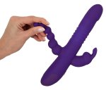 Sweet Smile Thrusting Pearl Triple – Wielofunkcyjny model silikonowy USB, 3 silniki, 26 cm