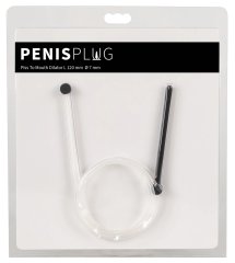 Penisplug Hollow Piss To Mouth – System intymny z elastyczną rurką i ustnikiem, 88 cm