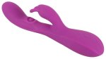 Javida Thumping Rabbit Vibrato – Silikonowy model z pulsacją i 3 silnikami, 23,3 cm, fioletowy