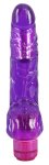 Seven Creations Wibrator Fioletowy TPE 23 cm, teksturowana powierzchnia, regulacja