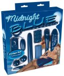 You2Toys Midnight Blue Set – 9-elementowy zestaw intymny, granatowy, ABS/TPE