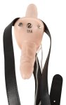 You2Toys Double Power Strap-On – podwójny system z regulacją, 27,5 cm, PVC/PU/ABS