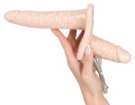 You2Toys Double Power Strap-On – podwójny system z regulacją, 27,5 cm, PVC/PU/ABS