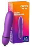 Durex Delight Mini Kompaktowy Model, cichy system pracy, ABS/PU/silikon, 9 cm
