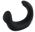 Rebel Model C Czarna Maszyna Intymna do Masażu Prostaty i Krocza, silikon/ABS, 20 cm