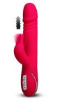 Vibe Couture Skater Rabbit Pink – Model z Funkcją Pchania, 7 trybów wibracji, 23 cm, USB