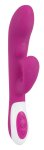 Javida Model Rabbit z Funkcją Podgrzewania, dwusilnikowy, fioletowy, 22 cm, USB