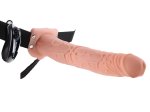 Pipedream Fetish Fantasy Strap-On z Wibratorem 29 cm, wnętrze na wkład, maska, PVC/ABS
