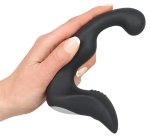 Rebel Prostaty Zakrzywiony Wibrator, czarny, 9 trybów, ładowalny USB, 14,6 cm