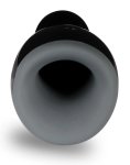 Rebel Intimate Device 3w1 Czarny 20cm – Wibracje, Grzanie do 40°C, System ruchu, silikon