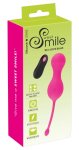 Sweet Smile RC Love Balls różowe – Kulki zdalnie sterowane, 10 programów, silikon, wodoodporne