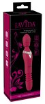 Javida Masażer z funkcją rozgrzewania, 7 trybów wibracji, 27 cm, silikon, USB
