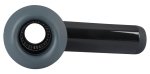 Rebel Intimate Machine Black – Model z uchwytem, 7 trybów wibracji, 3 poziomy ruchu, USB
