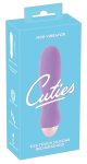 Cuties Mini Wibrator Fioletowy – Kompaktowy model, 7 trybów, wyprofilowana końcówka, USB, 12,5 cm