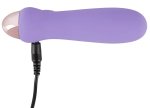 Cuties Mini Wibrator Fioletowy – Kompaktowy model, 7 trybów, wyprofilowana końcówka, USB, 12,5 cm