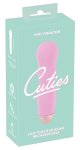 Cuties Mini Wibrator Różowy – 7 trybów, wodoodporny, anatomiczny kształt, USB, 12,4 cm