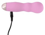 Cuties Mini Wibrator Różowy – 7 trybów, wodoodporny, anatomiczny kształt, USB, 12,4 cm