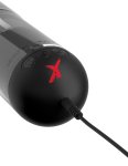 Pipedream PDX Elite Automatyczna Przezroczysta Pompa Intymna, 3 tryby ssania, 5 wibracji, USB