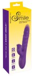 Sweet Smile Rabbit – model z rotacją, podwójną stymulacją i silikonową powierzchnią, 24,7 cm