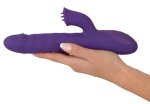 Sweet Smile Rabbit – model z rotacją, podwójną stymulacją i silikonową powierzchnią, 24,7 cm