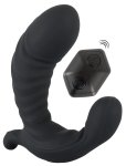 RC Inflatable System Plug z pilotem – model pompowany, 7 trybów wibracji, silikon/PU/ABS, 12 cm