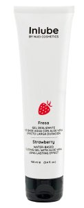 Nuei Inlube Water-Based Sliding-Gel Truskawkowy Lubrykant 100 ml – wegański, z aloesem