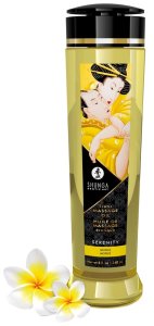 Shunga Serenity Naturalny Olejek do Masażu 240 ml – wegańska formuła, witamina E, egzotyczny zapach